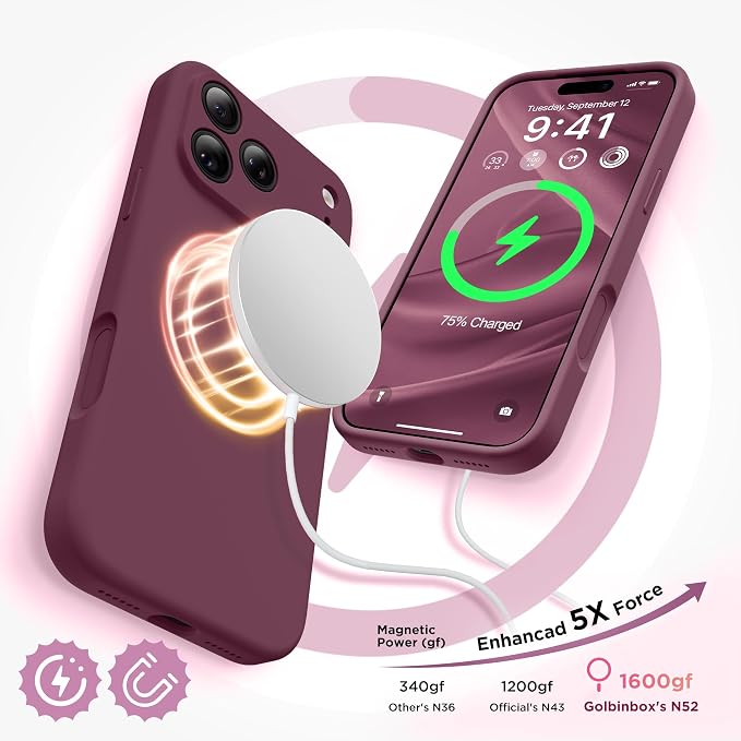 GolbinBox Magnetic for iPhone 17 Pro Case, Compatible - Image 3