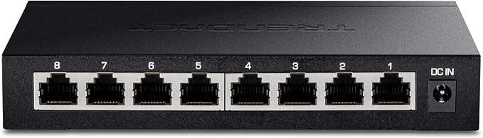 TRENDnet 8-Port 2.5Gb Multi-Gigabit Unmanaged Gaming Switch, 8 x 2.5GBASE-T - Image 16