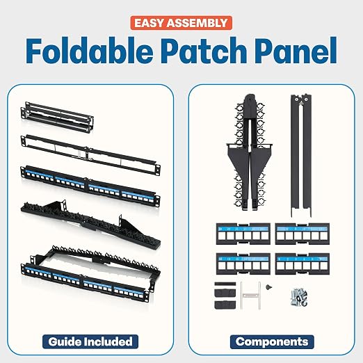 Everest 24 Port Keystone Patch Panel - Image 7