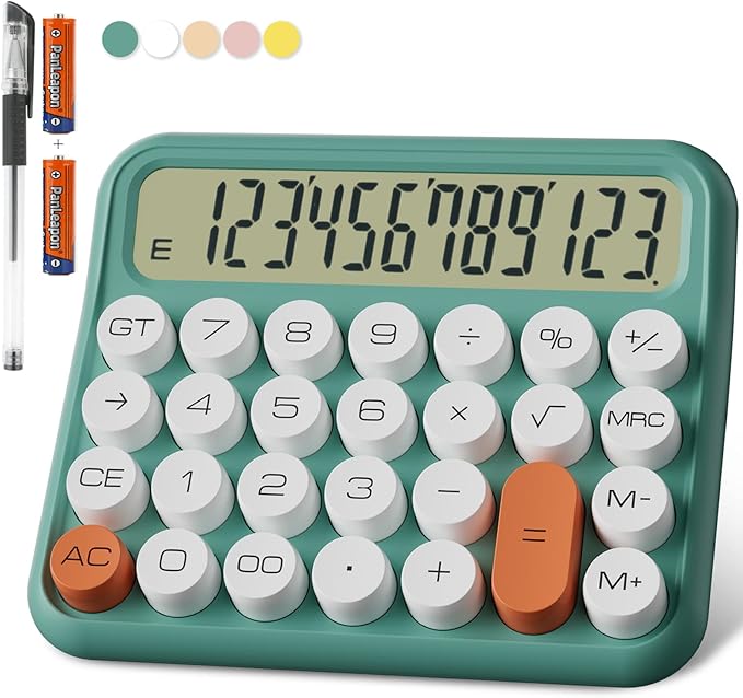 DECKLIT Battery Desk Calculator by DECKLIT