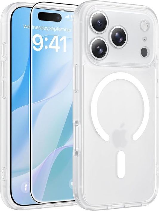 FNTCASE for iPhone 17 Pro Case: Translucent Matte Cases by FNTCASE