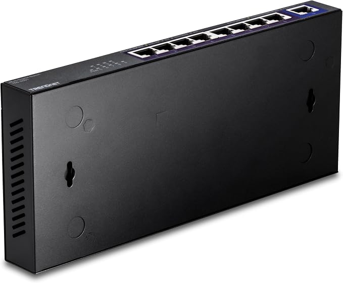 TRENDnet 9-Port Multi-Gig Switch, 8 x 2.5G RJ-45 Ports, 1 x 10G RJ-45 Port - Image 6