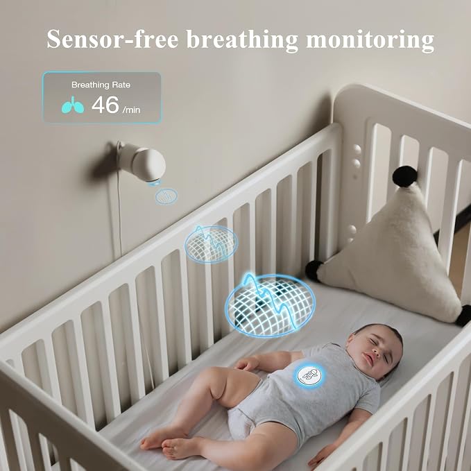 Sense-U AI 2.5K PTZ Baby Camera Monitor - Image 3