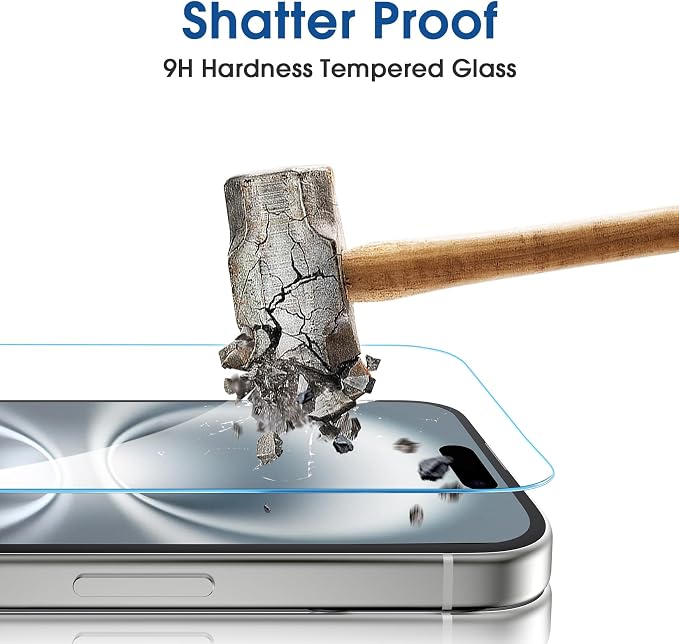 amFilm Auto-Alignment OneTouch for iPhone 16 Screen Protector + Camera Lens - Image 4