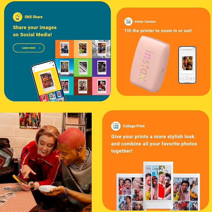 Fujifilm Instax Mini Link 3 Compact Smartphone Printer - Image 7
