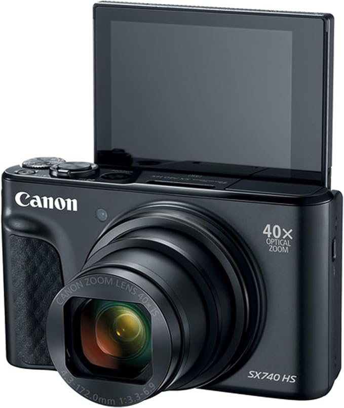 Canon Powershot SX740 HS Digital Camera + 64GB Memory + Stabilizing Grip + - Image 7