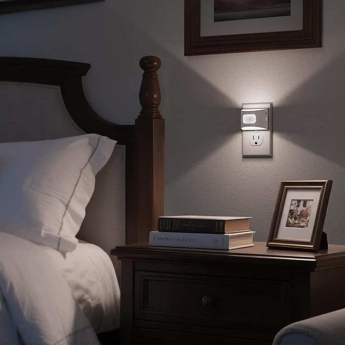 DORESshop LED Night Light, Night Lights Plug into Wall, 3 Mode Plug in Night - Image 7