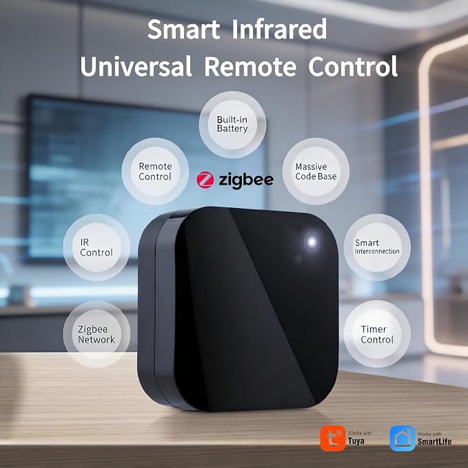 Tuya Smart Zigbee IR Blaster/IR Remote Controller, Infrared Remote Control Hub - Image 3