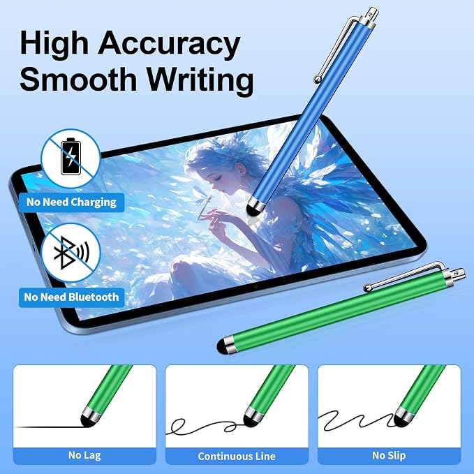 10 Pack Stylus Pen, High Precision and Sensitivity Stylus - Image 4