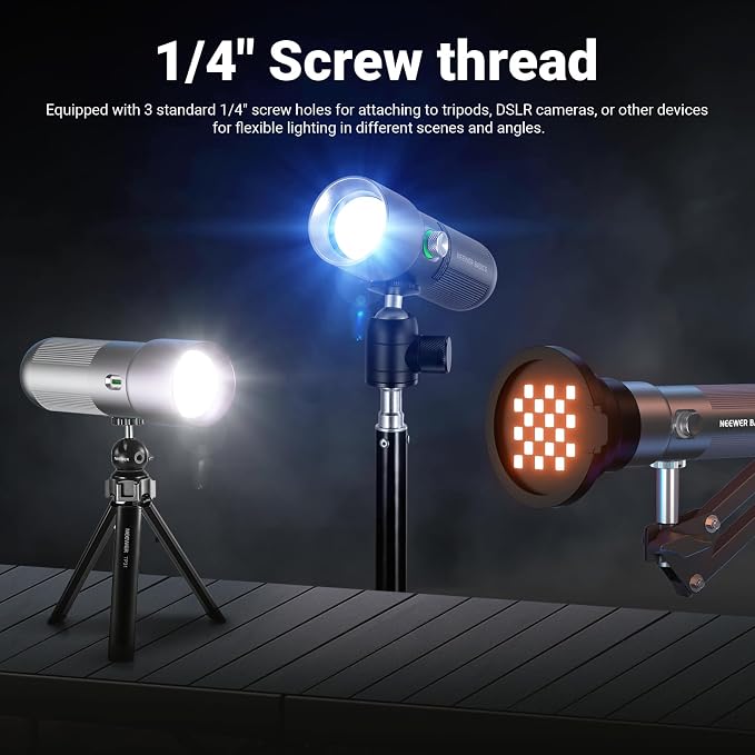NEEWER Basics RGB Photography Flashlight, 4 Colors/20 GOBO - Image 6