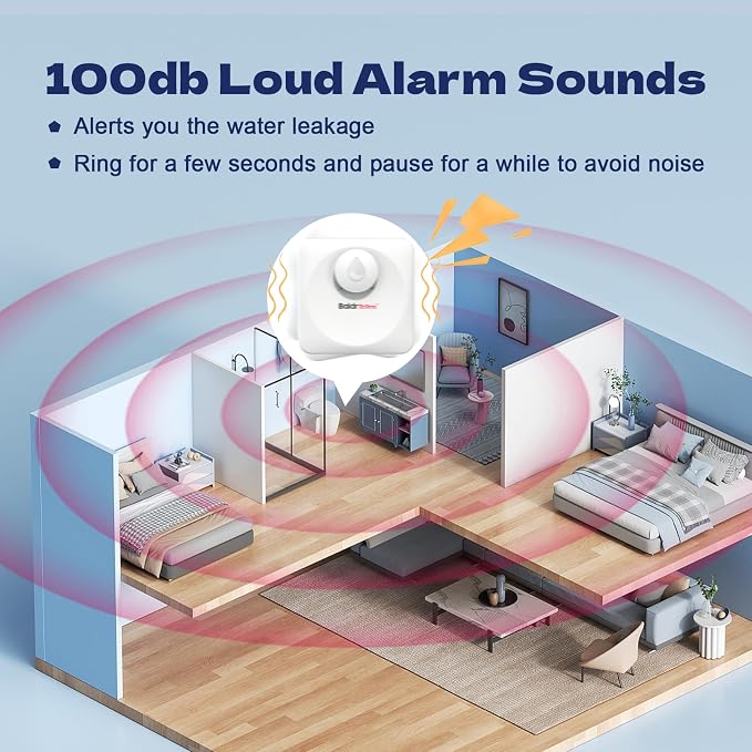 Baldr Smart Water Leak Detector Wireless Wi-Fi Water Sensor - Image 3