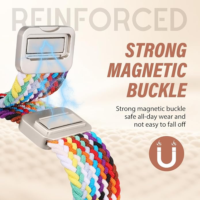 TOYOUTHS Braided Magnetic Band Compatible - Image 2
