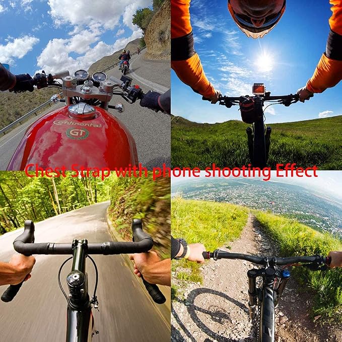 PellKing Mobile Phone Chest Strap Harness Mount Head Strap Holder Kit - Image 8