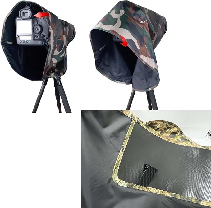 Fujing CHASING BIRDS Camo Waterproof Rain Covers Raincoat S Size - Image 5