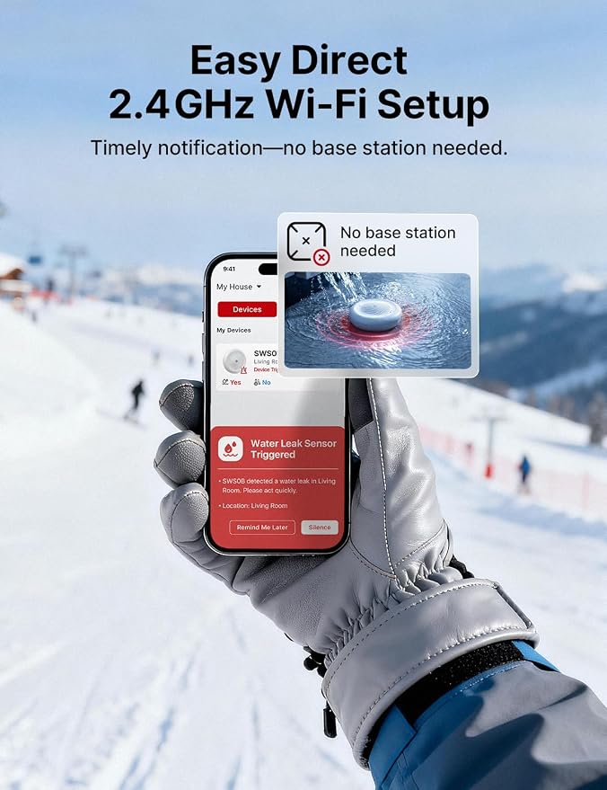 X-Sense Wi-Fi Water Leak Detector - Image 4