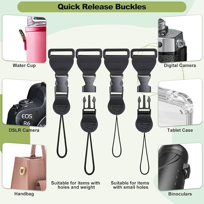 Universal Shoulder Strap, Removable Neoprene Padded Camera Strap, Adjustable - Image 5