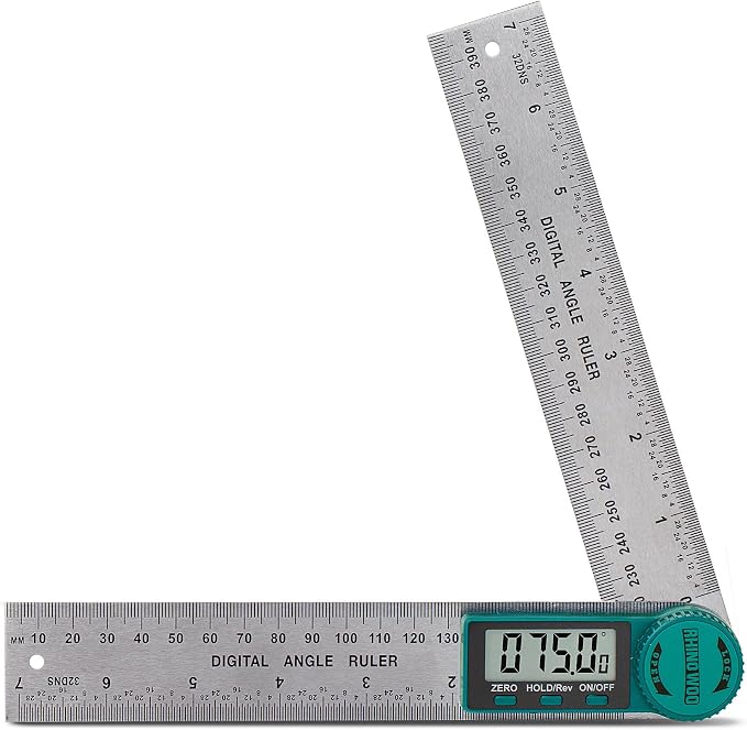 Digital Angle Finder Protractor, Angle Finder Ruler by TBVHOMM