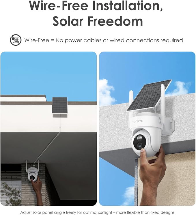 4K Security Cameras Wireless Outdoor, No Subscription, Works in -14°F Cold - Image 9