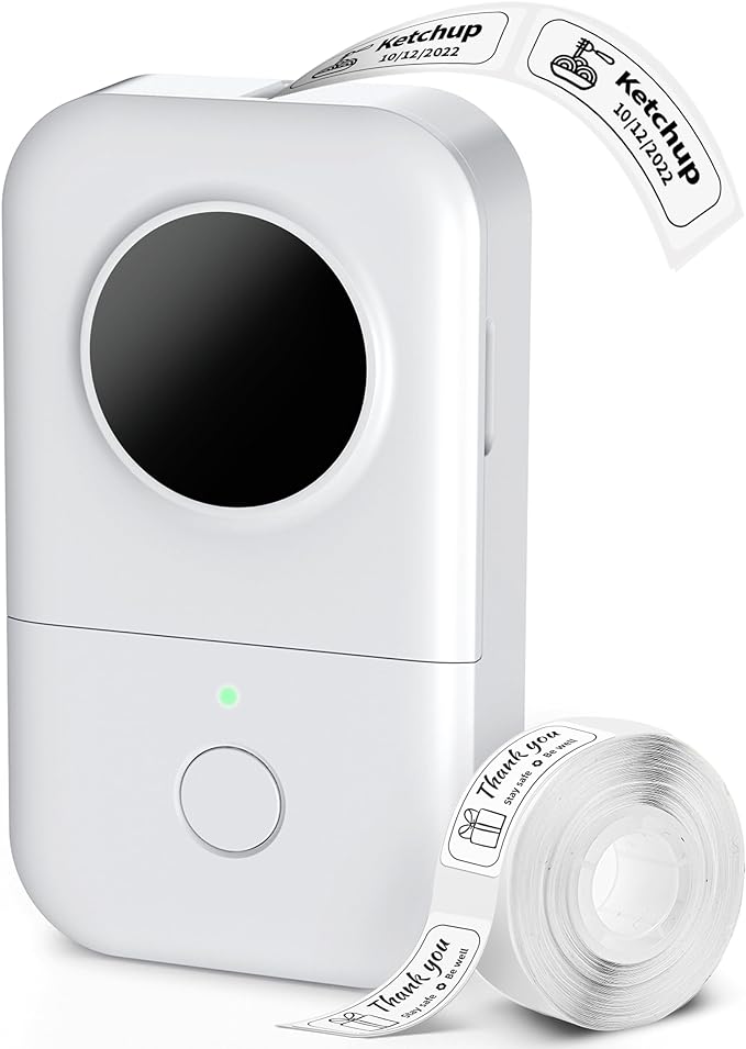 Phomemo Label Maker, D30 Bluetooth Mini Label Maker Machine, Small Portable by Phomemo