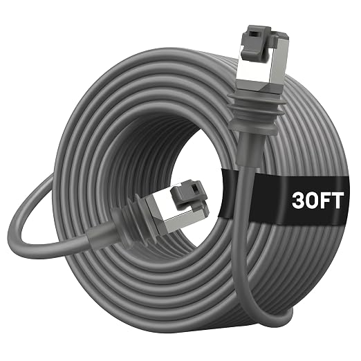 Molltto 30FT Starlink Gen 3 Cable, Starlink Mini Ethernet Cable | Outdoor Cat6 by Unknown