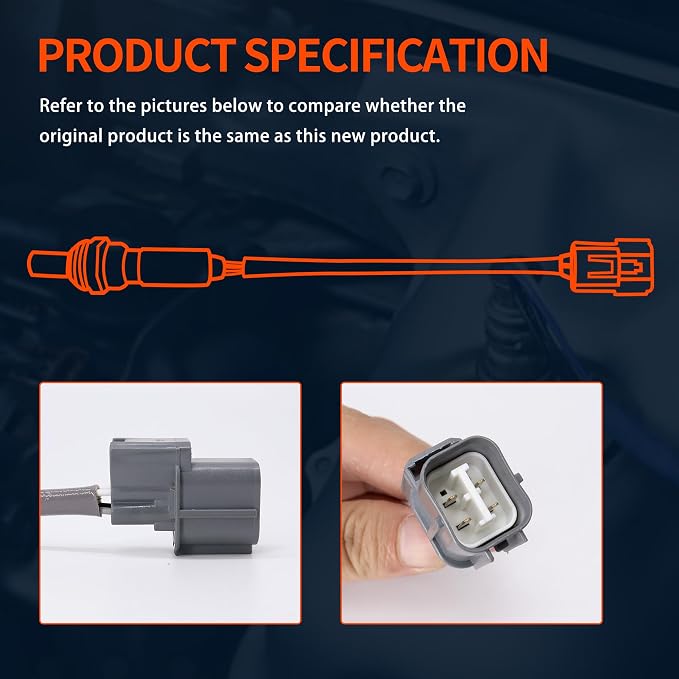 HiSport Oxygen O2 Sensor Air Fuel Ratio 35655-ZY3-C01 - Image 2