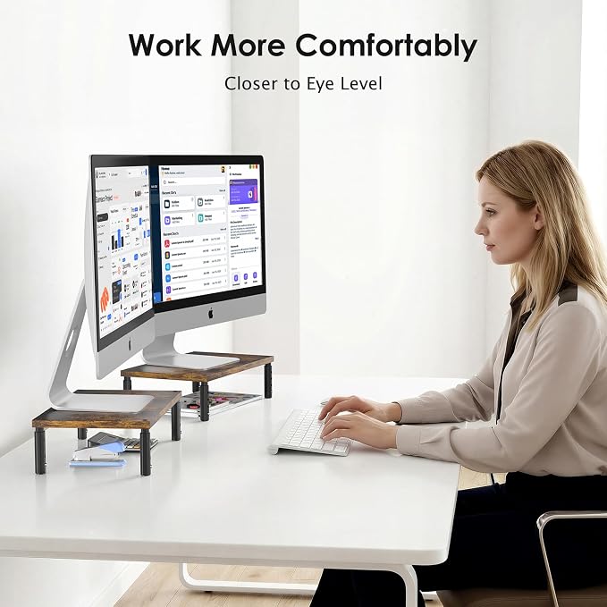 OPNICE Adjustable Monitor Stand Riser - Image 7