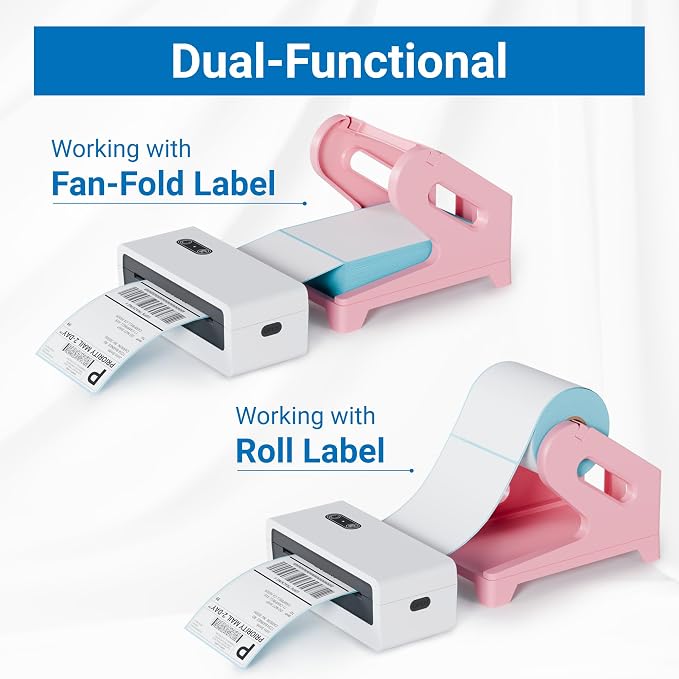Jiose Label Holder for Thermal Printer - Image 2