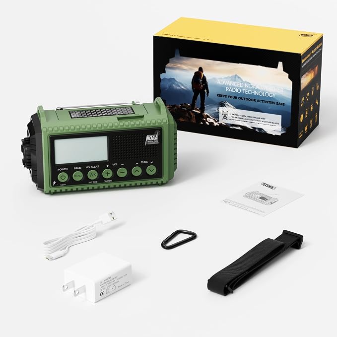 Eoxsmile NOAA Weather Radio 12000mAh - Image 8