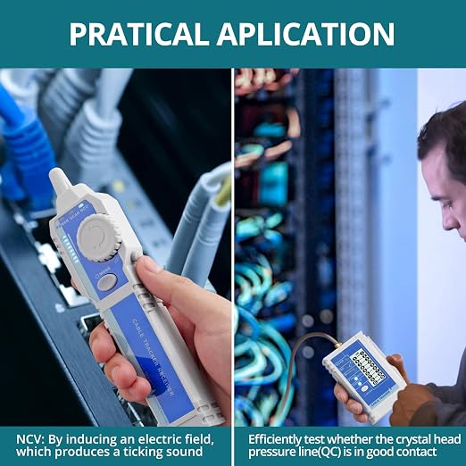 Network Cable Tester NCV for CAT5 CAT6 CAT7 CAT8, Ethernet Wire Tracker for - Image 4