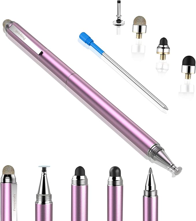 Penyeah 4-in-1 Stylus Pen for Touchscreens, Versatile Capacitive Stylus for by JoinPenyeah