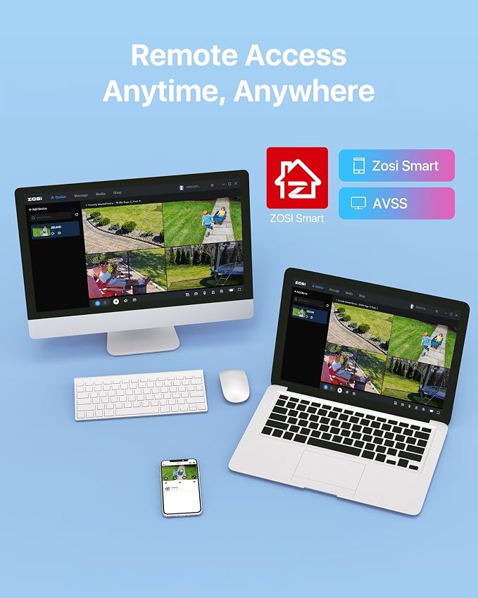 ZOSI 1080P Home Security Camera System - Image 6
