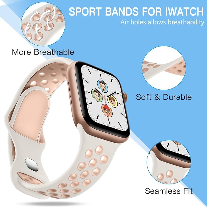 Adorve 4 Pack Sport Bands Compatible - Image 2