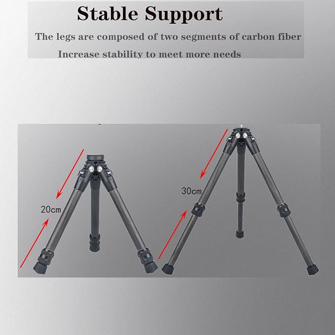mini Carbon Fiber Tripod, Small Table tripods - Image 5