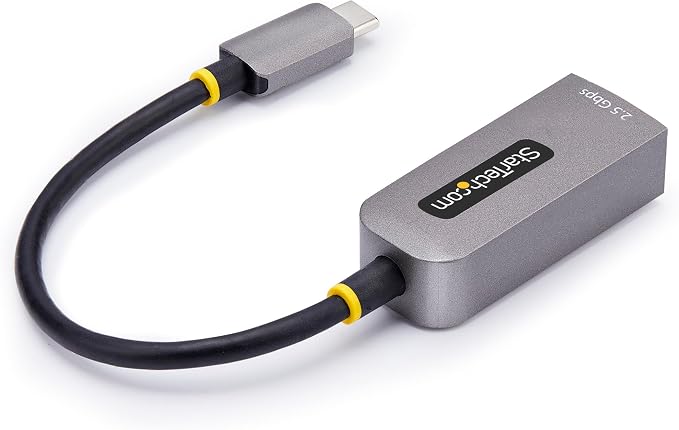 StarTech.com 2.5GbE USB-C to Ethernet Adapter, NBASE-T NIC, USB 3.0 Type-C - Image 2