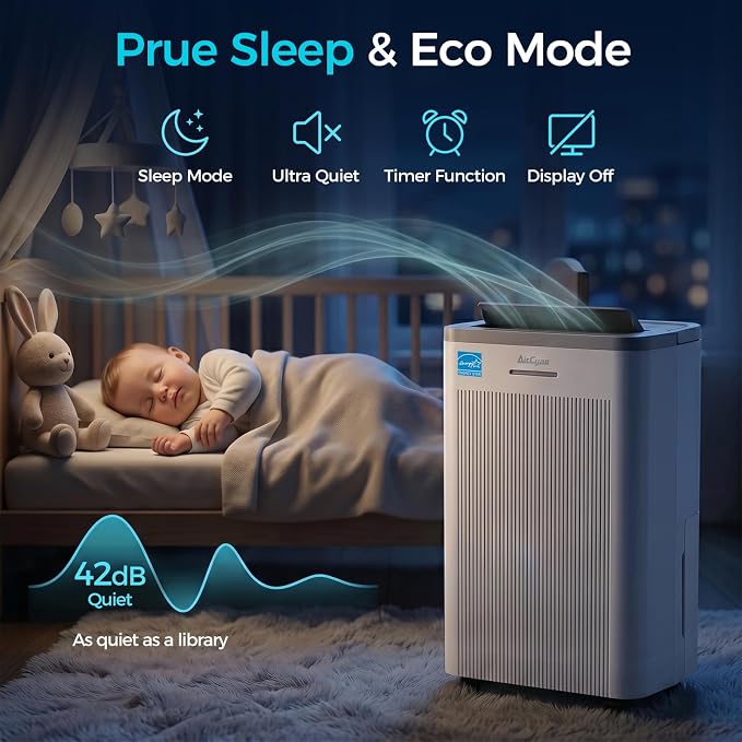 4500 Sq.Ft Most Efficient Energy Star 2025 Dehumidifier - Image 4