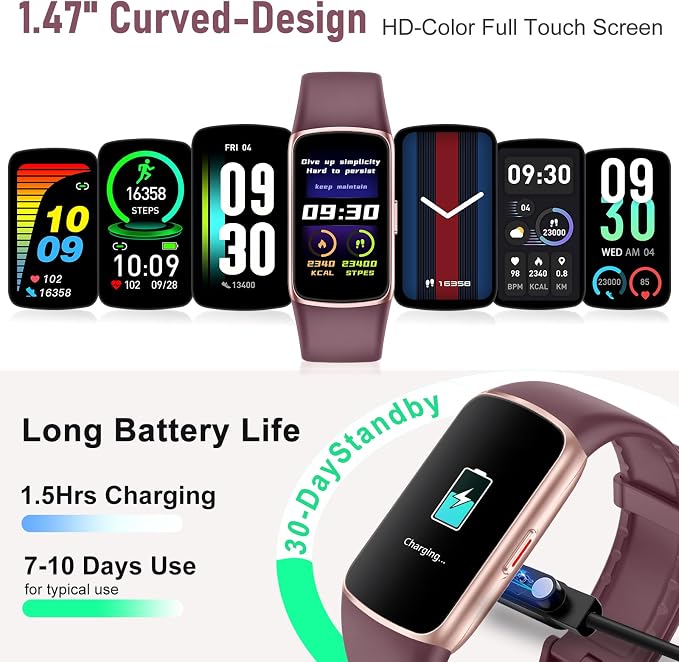 Zeacool Fitness Tracker with 24/7 Heart Rate, Blood Oxygen Sleep Monitor - Image 6