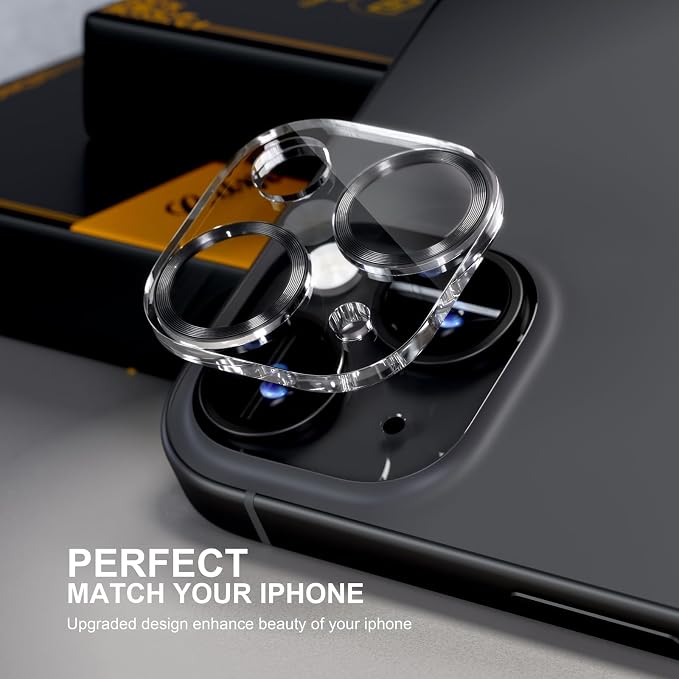 for 6 Pack iPhone 15 / iPhone 15 Plus Camera Lens Protector 9H Tempered Glass - Image 5