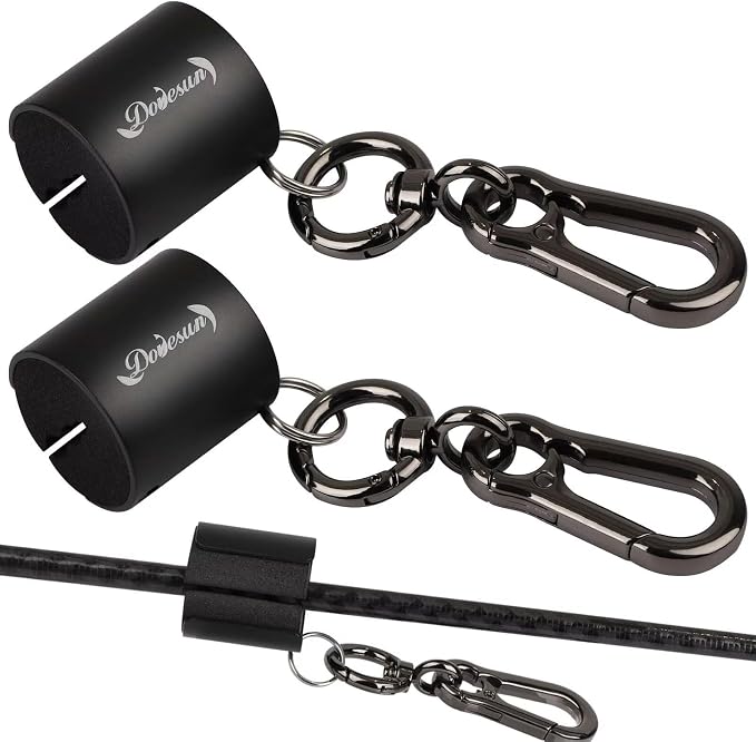 Dovesun Creek Rod Clips Wearable Fishing Rod Holder Clip Fly Fishing Pole by Dovesun