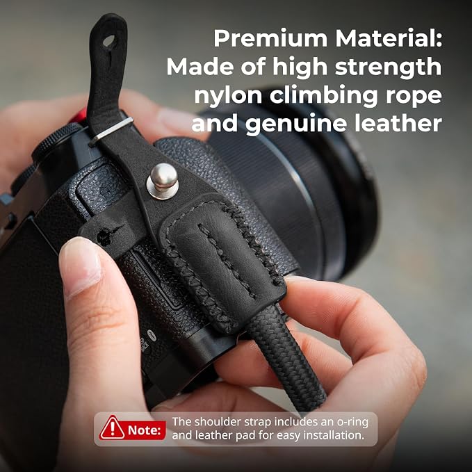 SMALLRIG Rope Camera Neck Shoulder Strap, Adjustable Braided Shoulder Strap - Image 7
