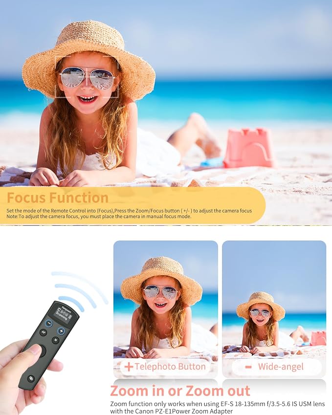 Hanpusen Rechargeable Camera Remote Control - Image 3