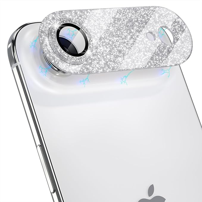 Choiche Compatible for iPhone 17 Air Camera Lens Protector, Bling Camera Cover by Choiche
