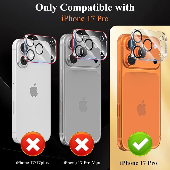 4 Pack Camera Lens Screen Protector Compatible - Image 2