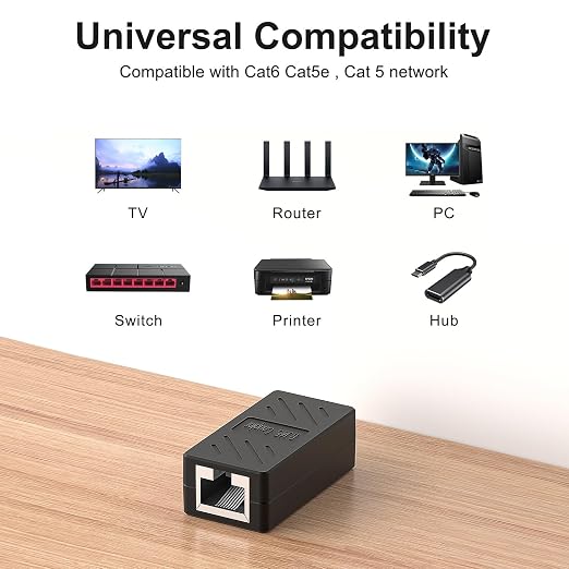 ZUZONG RJ45 Inline Coupler Ethernet Extender Cat7 Cat6 Cat5e Ethernet Coupler - Image 6