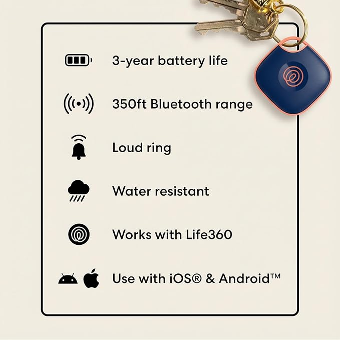Life360 Tile - Bluetooth Tracker, Keys Finder and Item Locator - Image 8