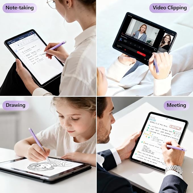 JAMJAKE Stylus Pen for iPad 6th-11th Generation-2X Fast Charge Active Pencil - Image 7