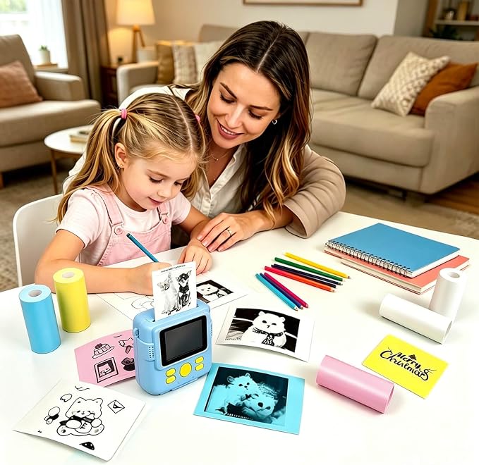 36 Rolls Kids Camera Paper Roll Refill Compatible - Image 8