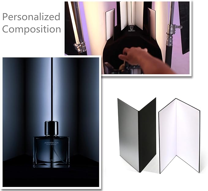 Light Reflector 3 in 1 Photography Reflector Cardboard, A4 Size Folding Light - Image 5