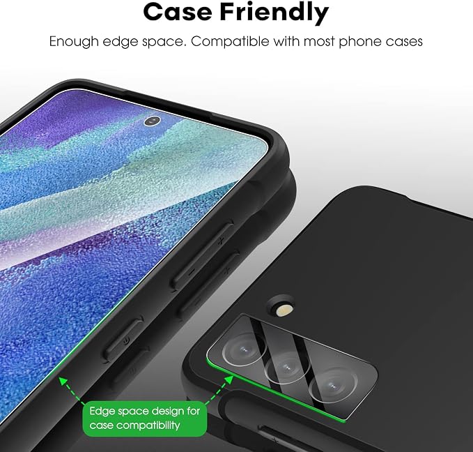 JETech Screen Protector for Samsung Galaxy S21 FE 5G - Image 5