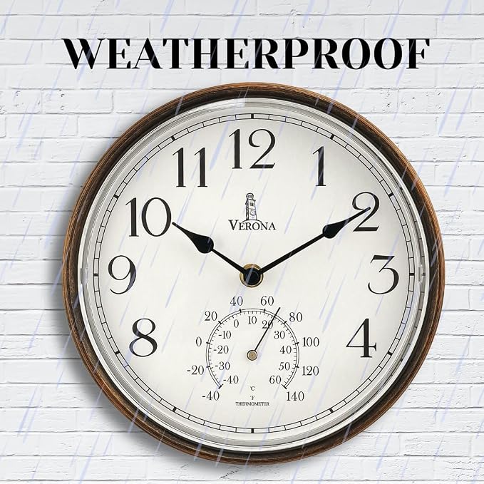 Outdoor Clocks for Patio Waterproof - Image 4