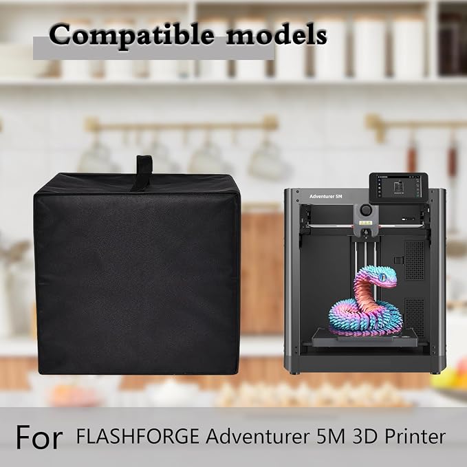 3D Printer Cover for FLASHFORGE 3D Printer, Anti-Static Heavy Duty Waterproof - Image 2